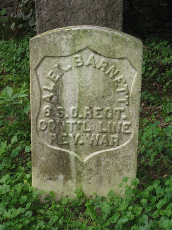 Alexander Barnett 1754-1826 DAR marker