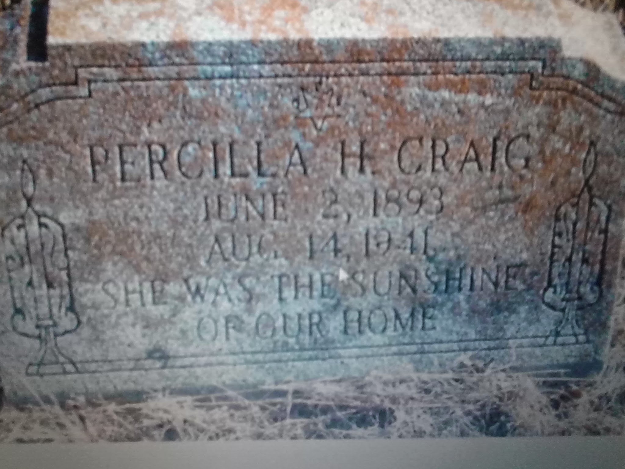 Precilla Timmons Craig Gravesite