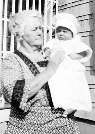 Petrina Johnsen with grandson - #1