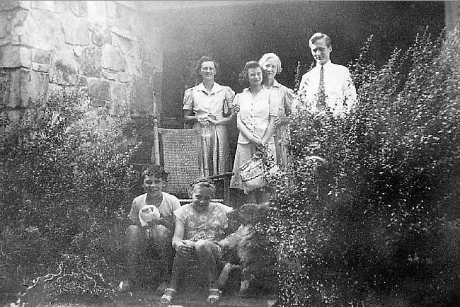 At Uncle Walter Aldridge's Farm