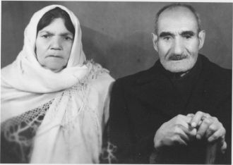 My great grandparents Mofrad, Tehran Iran 1940's