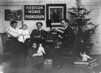 T.A. Edison's Christmas Ad 1897