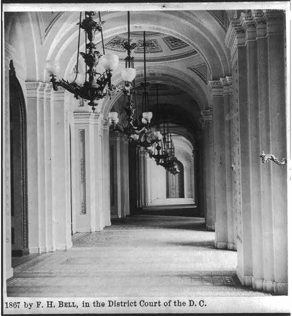 House corridor, in the U.S. Capitol