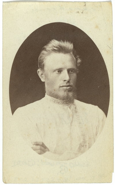 [Ivan Cherniavski, head-and-shoulders portrait, facing...
