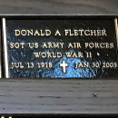Donald A Fletcher Gravesite