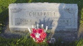 Dora & Sylvester Chappell Headstone