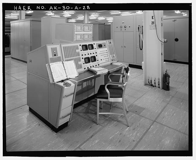 28. View of data test area for DR data take off set...