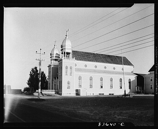 Lille, Maine. Catholic church