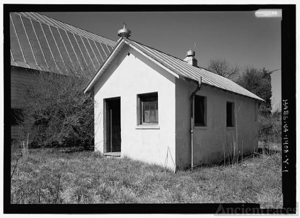 Perspective view from east - Blue Ridge Sanatorium,...
