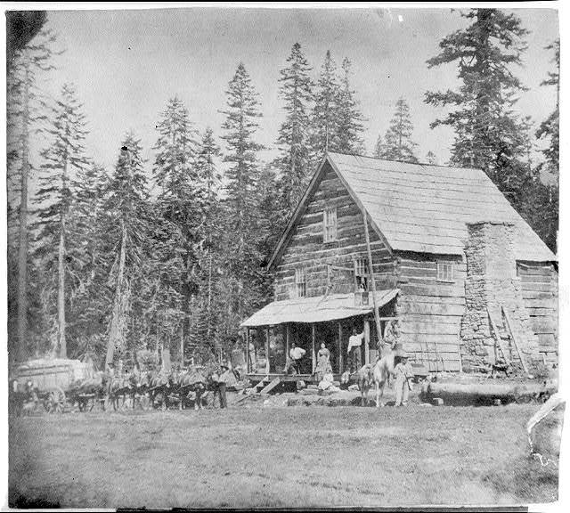 North American Hotel - on the western summit, Placerville...