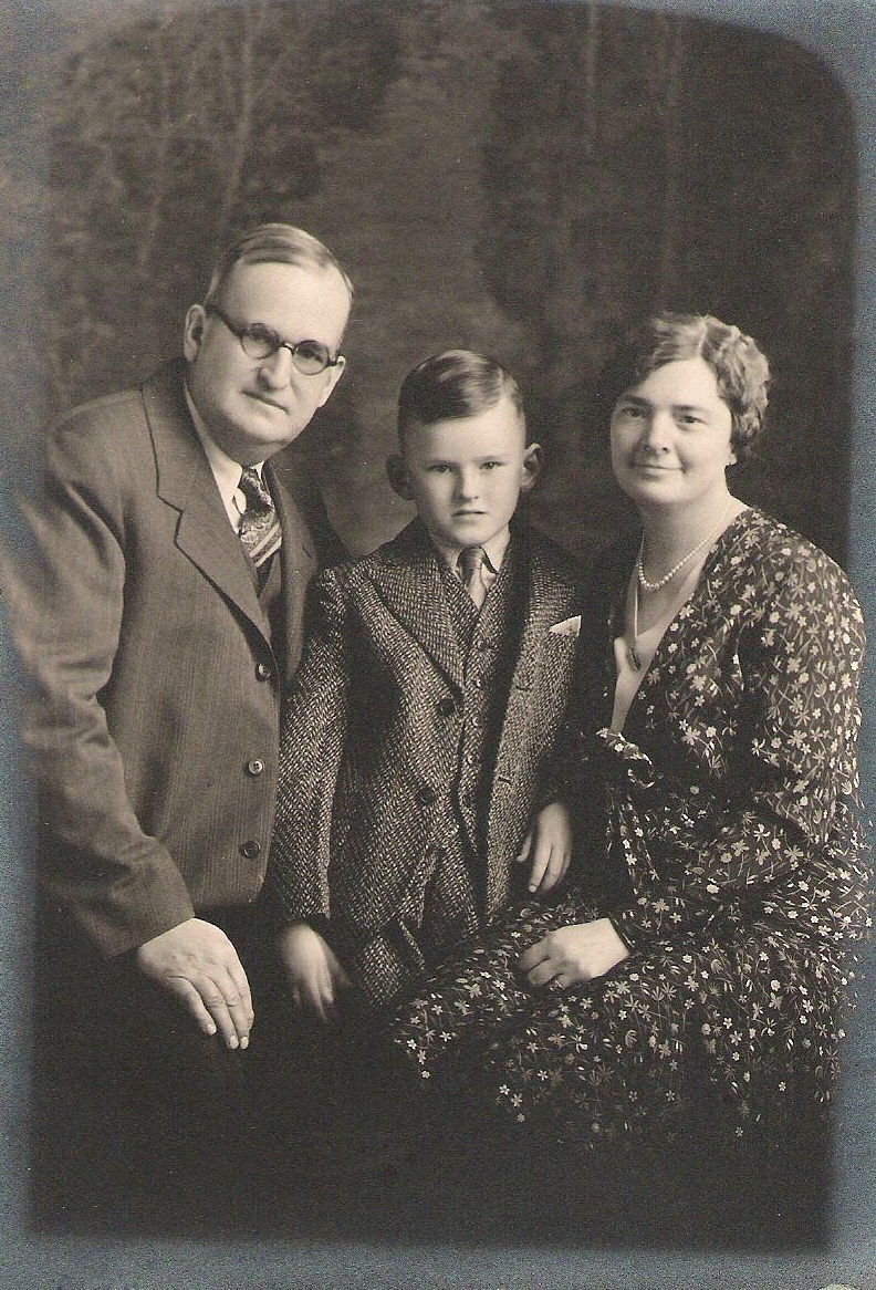 Victor, Winfield, and Ella Partridge, Maine 1930