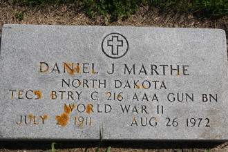 Daniel Marthe Gravesite