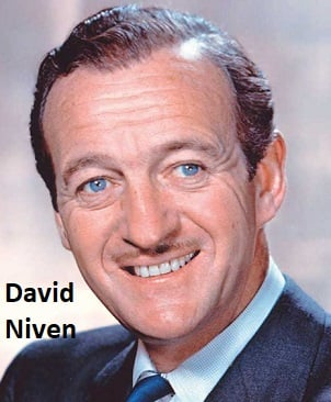 A photo of David Niven