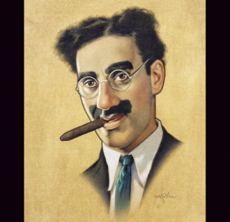A photo of Groucho Marx