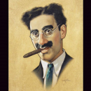 A photo of Groucho Marx