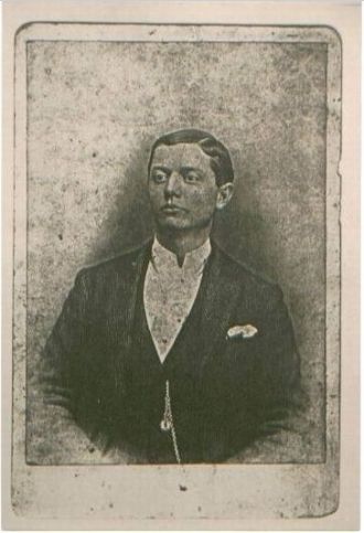 James H. Bridges as young man