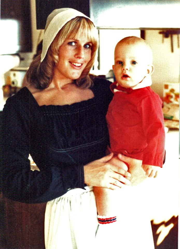 1981 Thanksgiving - Pam Kroetch & Daniel Pinna