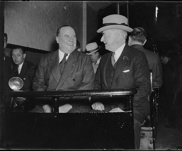 Champ Clark and Royal S. Copeland, 1937