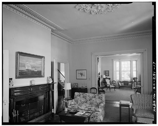 17. FIRST FLOOR, SOUTHWEST ROOM, LOOKING NORTHEAST INTO...