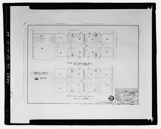 25. Floor plan Part 2-A #5 of 21. - Ellsworth Air Force...