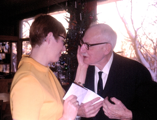 Hans Clarke and Rebecca Evans