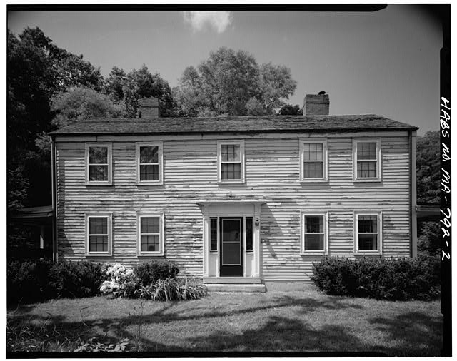 2. VIEW OF SOUTH (FRONT) ELEVATION - Daniel Taylor House,...