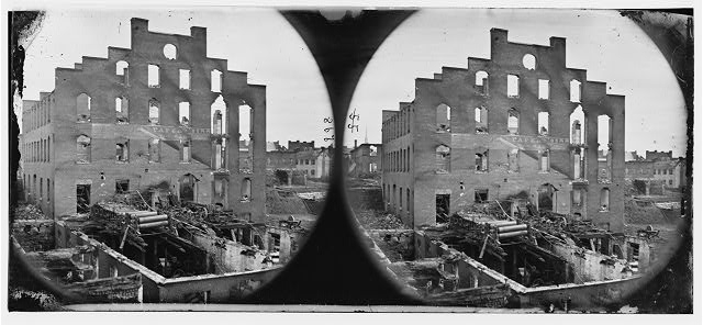 [Richmond, Va. Ruins of paper mill; wrecked paper-making...