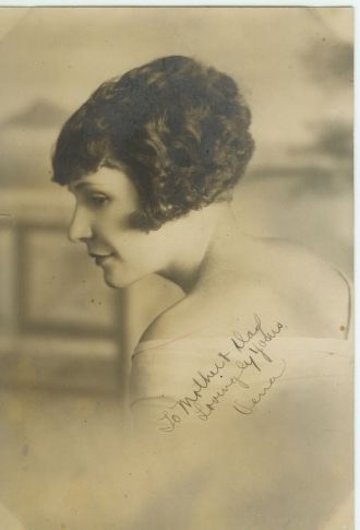 Vena McAfee Jordan, 1922