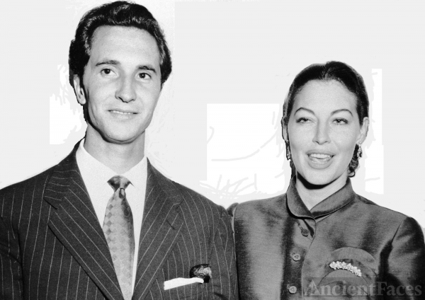 Luis Miguel Dominguin and Ava Gardner