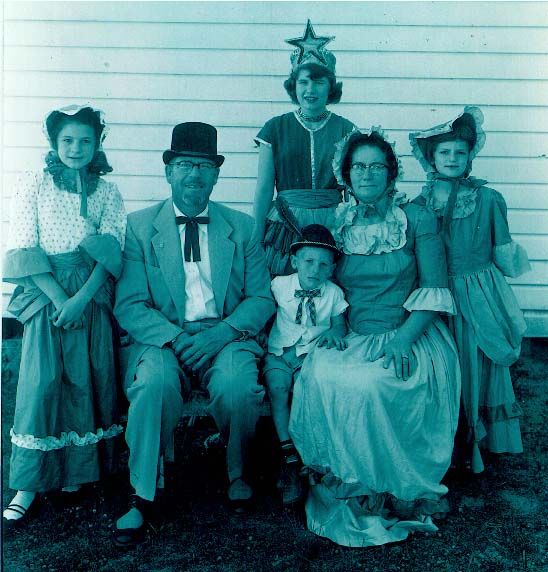 Parrish Family, 1955 North Carolina