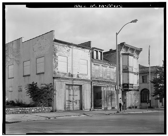 3. VIEW NORTHEAST, 219 FERRY STREET AND ADJACENT FACADES...