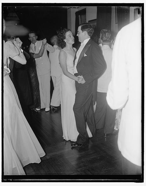 Holts out dancing. Washington, D.C., July 30. Senator...
