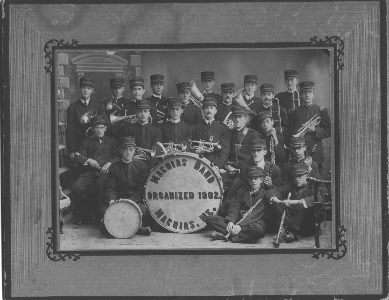 Machias Maine Band Organized 1902