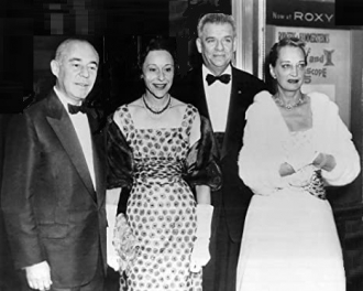 Rodgers and Hammerstein and their wives.