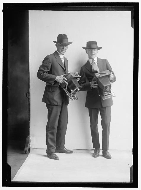 [A. LEONARD AND ?] TWO PHOTOGRAPHERS