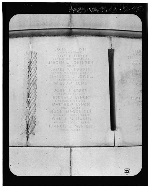 25. Panel 15 - Arlington National Cemetery, USS Maine...