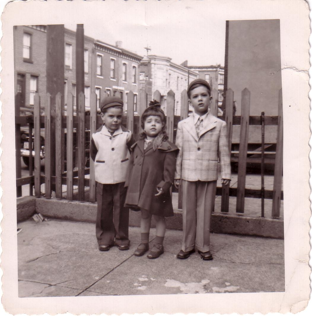 Johnson Kids, Easter 1953