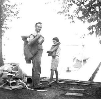 Steve Galgoczi with his daughter, Janice