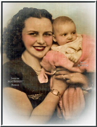 Joreene MAYBERRY Bowen and daughter Janet 