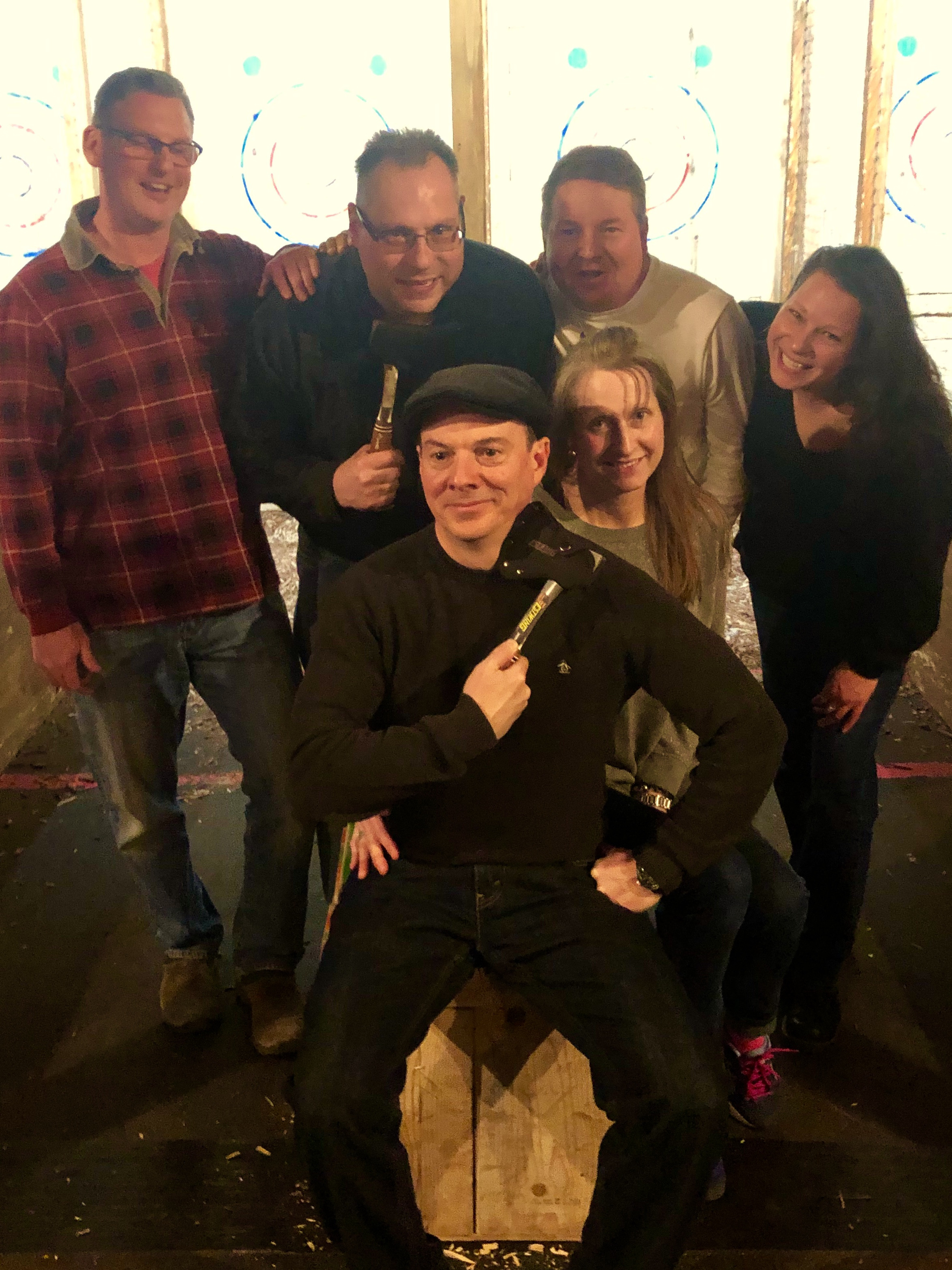 Joe, Mark, Rick, Rich, and Sandie
