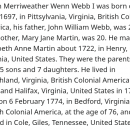 Merriweather Wenn Webb I