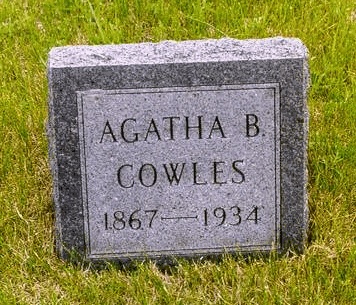 FARNER: Agatha Barbara Farner Cowles Grave