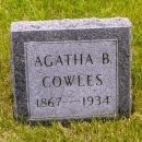 A photo of Agatha "Aggie" Farner Cowles