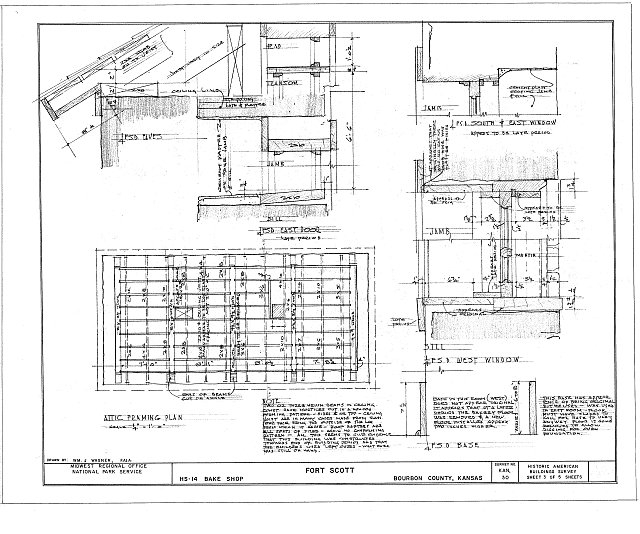 HABS KANS,6-FTSCT,1- (sheet 3 of 5) - Fort Scott, Fort...