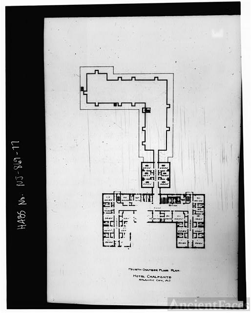 77. PHOTOCOPY OF ORIGINAL DRAWING OF 1904 STRUCTURE,...