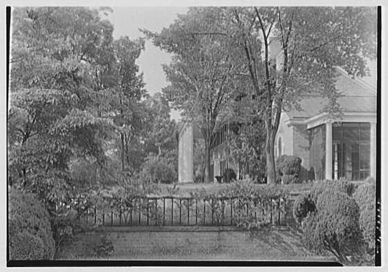 Colonel A.E. Pierce, residence in Warrenton, Virginia....