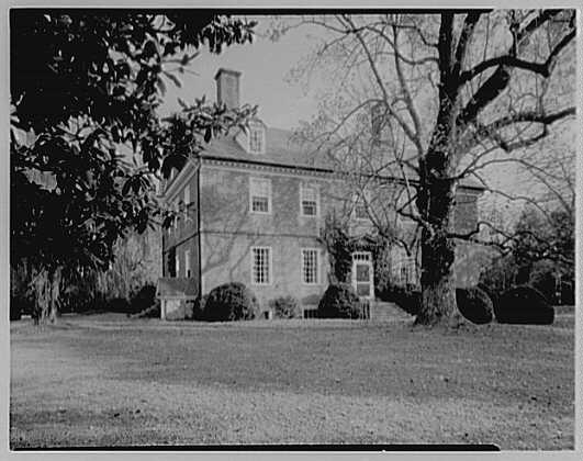 William Henry Harrison residence, "Berkeley", in...