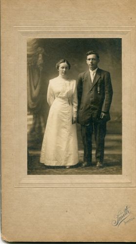 Verl & Edna Oswald, Ohio 1911