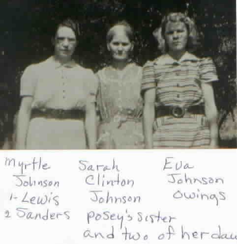 Myrtle, Sarah & Eva Johnson