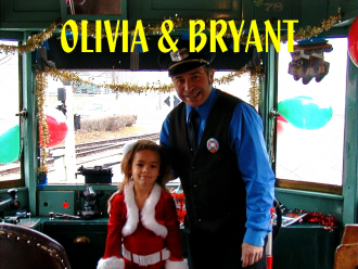 BRYANT & OLIVIA ON "THE TULETIDE SHUTTLE"